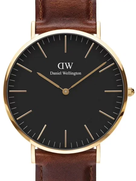 Klasikinės laikrodžiai Daniel Wellington juoda