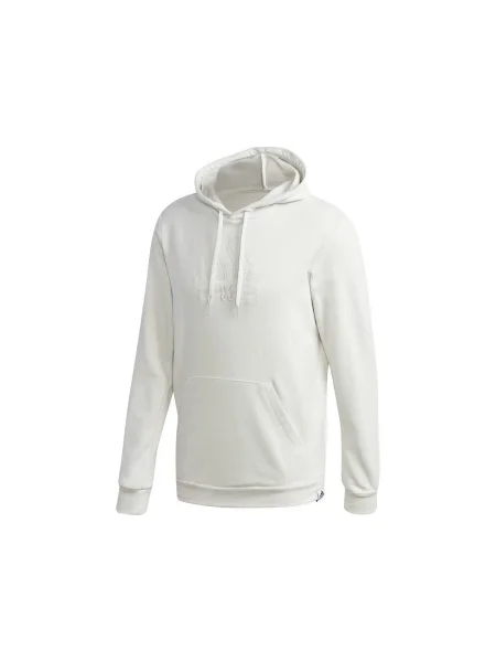 Kapucnis szvetter Adidas fehér