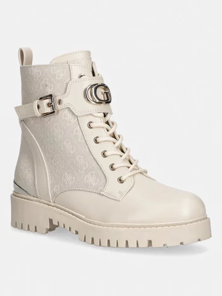 Guess bocanci cu platformă pentru femei alb