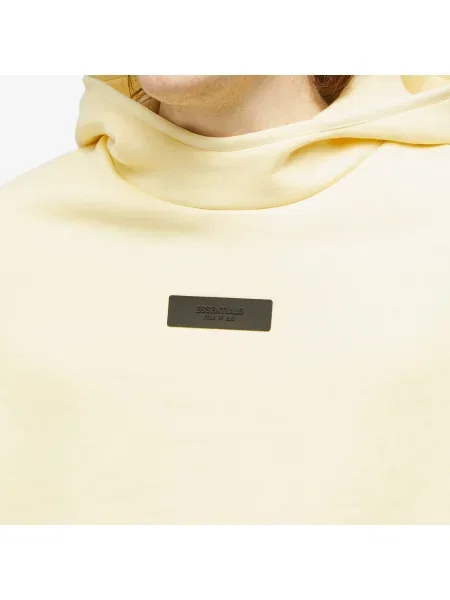 Bluza z kapturem Fear Of God Essentials żółta