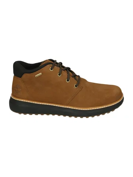 Sneakersy Timberland casual brązowe