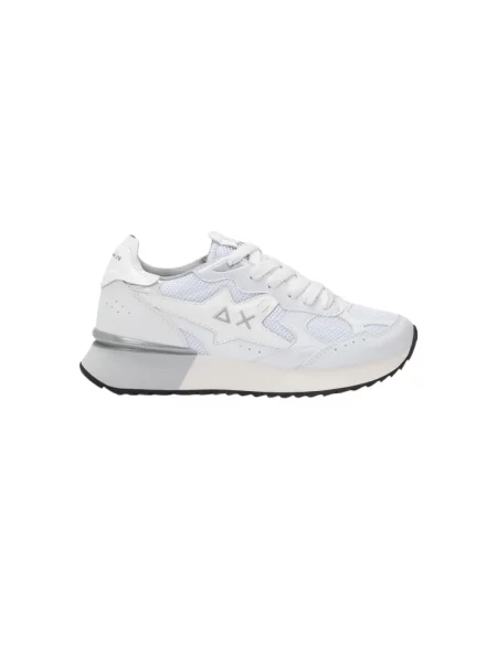 Sneakersy Sun68 białe