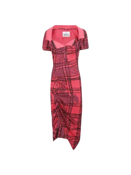 Sukienka midi Vivienne Westwood czerwona