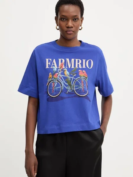 Farm Rio tricou din albastru