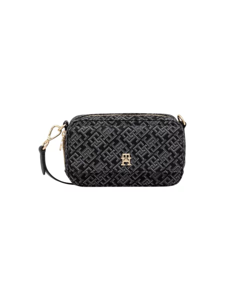 Geanta crossbody Tommy Hilfiger negru