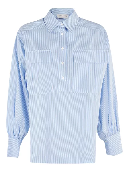 Koszula Ermanno Firenze niebieska