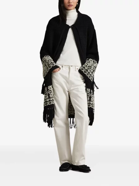 Șapcă Polo Ralph Lauren de mătase cu broderie cu dungi negru
