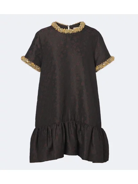 Rochie Simkhai din jacard maro