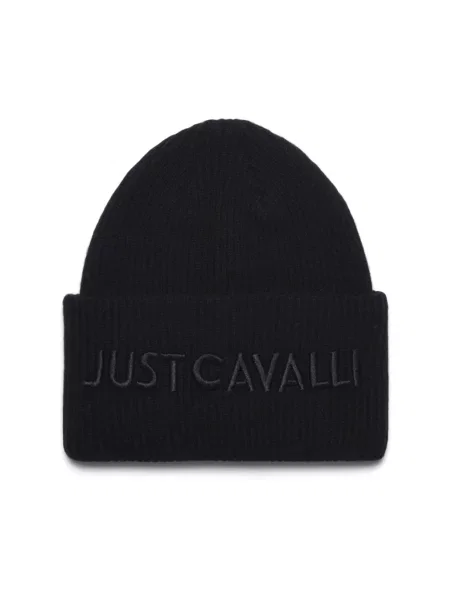 Czapka Just Cavalli czarna