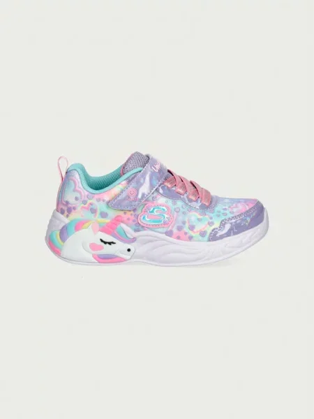 Skechers UNICORN DREAMS HEART SPARKL sneakers pentru copii violet