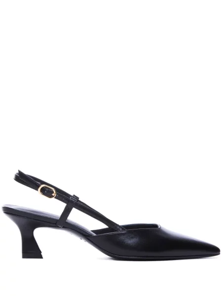 Pantofi cu toc Stuart Weitzman slingback negru