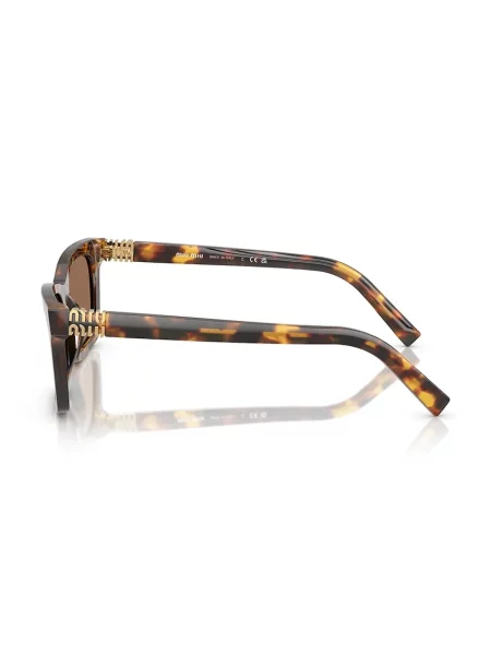 Miu Miu Akcesoria unisex Wielobarwność ONE SIZE Eleganckie okulary przeciwsłoneczne dla stylowego wyglądu brązowe