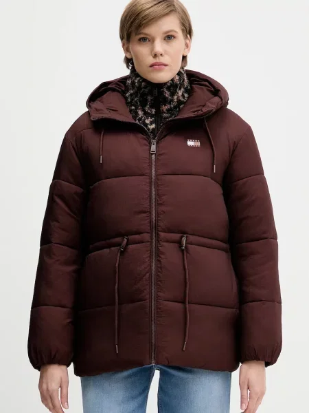 Tommy Jeans Μπουφάν καφέ