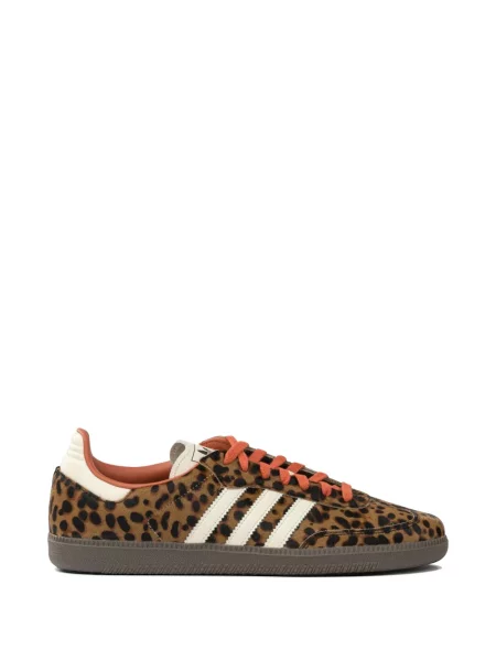 Sneakerși Adidas Samba cu imagine maro