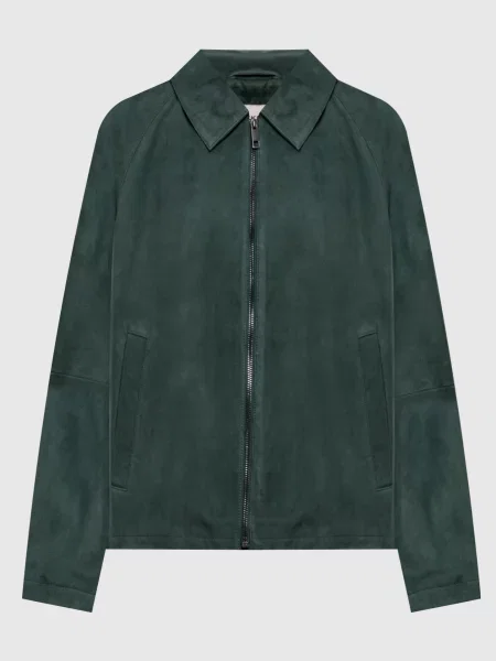 Замшева куртка ZUPPA Max Mara Weekend зелена