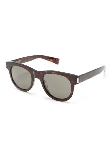 Saulės akiniai Saint Laurent Eyewear ruda