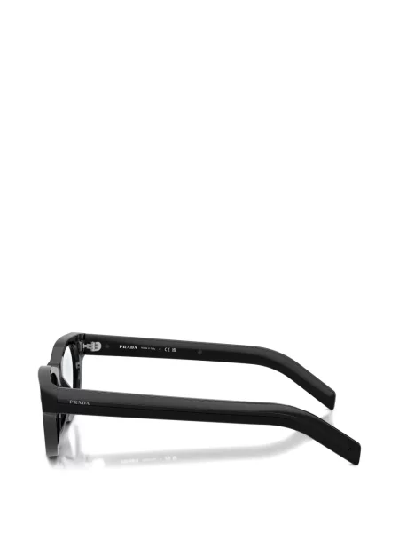 Ochelari de soare rotunzi Prada Eyewear negru