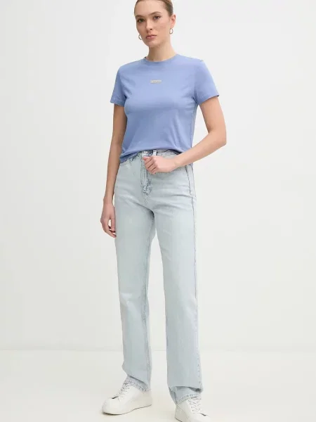 Calvin Klein Jeans kratka majica modra