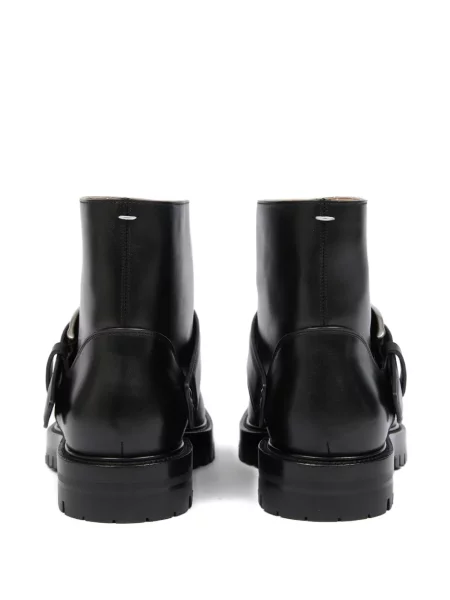 Cizme scurte Maison Margiela cu cataramă negru