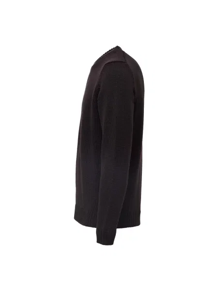 Sweter Zanone wełniany brązowy