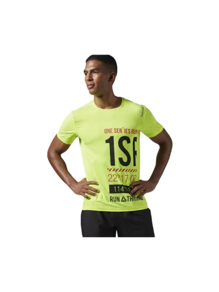 Tricou Reebok Sport galben