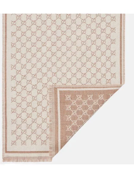 Fular Gucci de lână bej