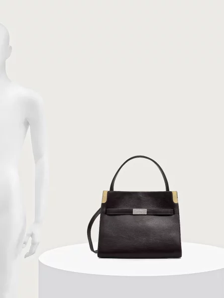 Кожаная сумка Tory Burch