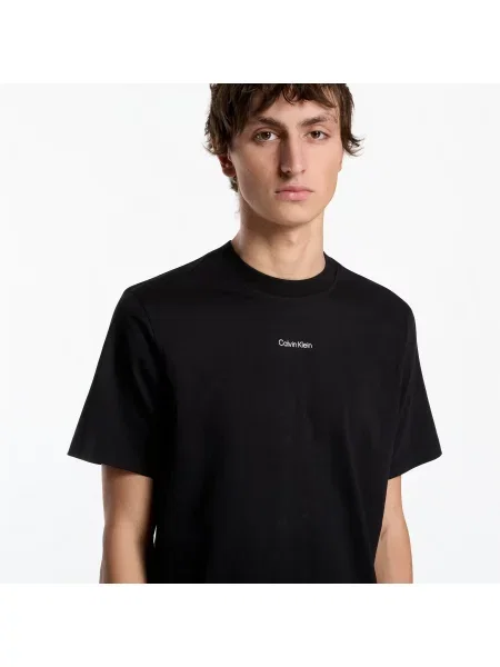 Retro majica Calvin Klein črna