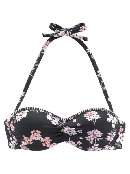 SUNSEEKER Bikini zgornji del Ditsy mešane barve črna