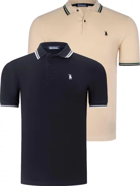 Tricou polo Dewberry negru