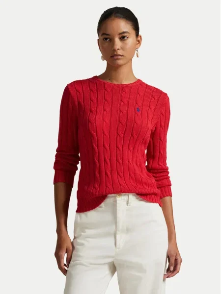 Пуловер Polo Ralph Lauren червено