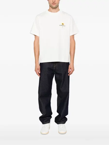 Tricou Bram’s Fruit cu imagine alb