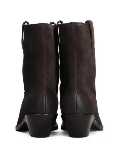 Botine Ash din piele maro