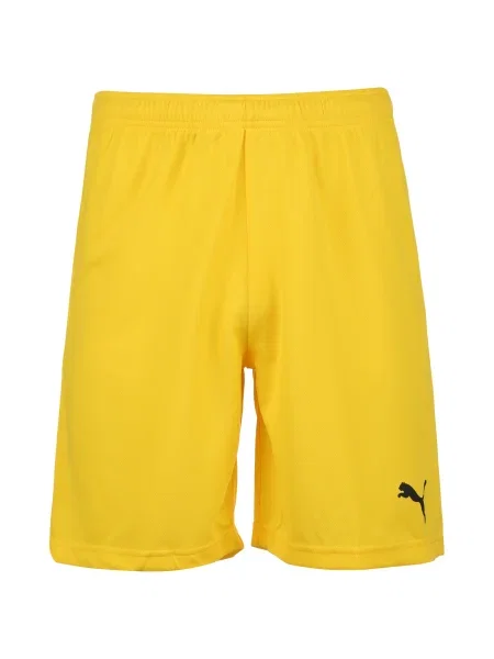 PUMA Pantaloni sport TeamRise / negru galben