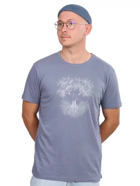 Life-Tree Póló Fairwear Bambus Fusion' lila
