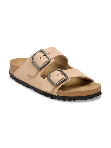 Σκαρπινια Birkenstock με αγκράφα μπεζ