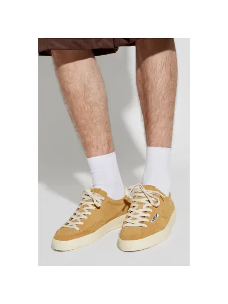Sneakersy Autry beżowe