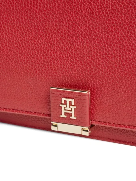 Geanta crossbody Tommy Hilfiger roșu