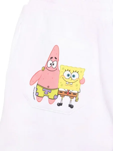 Dětské kalhoty Stella Mccartney růžové