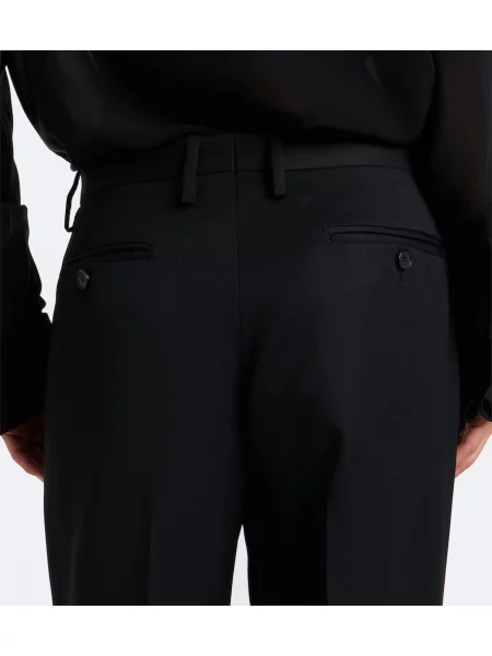 Pantaloni Fendi de lână negru