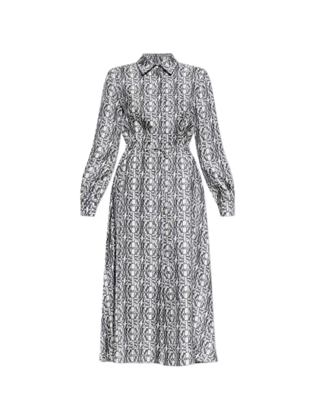 Rochie tip cămașă Max Mara cu imagine alb