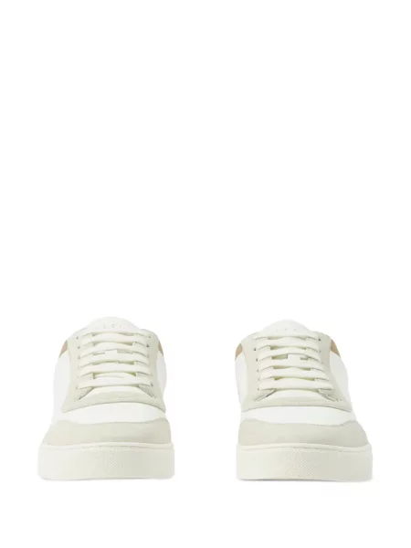Kockás sneaker Burberry fehér