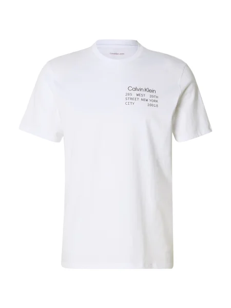 Calvin Klein Jeans Tricou negru alb