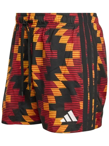 ADIDAS PERFORMANCE Pantaloni scurți apă Football-Inspired Graphic Swim Shorts galben / roșu negru