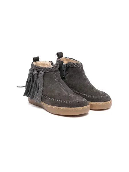 Buty do kostki dziecięce Pèpè szare