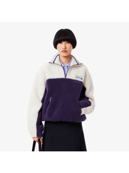 Lacoste толстовка Oversize Fit червона