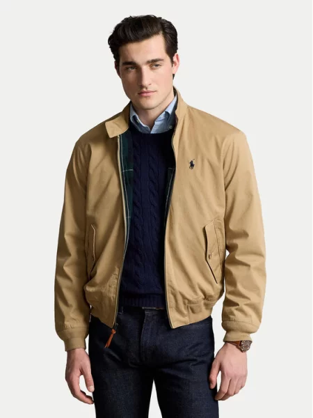 Μπουφάν Polo Ralph Lauren ναυτικό μπλε καφέ