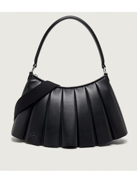 Lacoste geantă crossbody de damă din piele negru