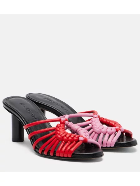 Sandale Jw Anderson din piele roșu