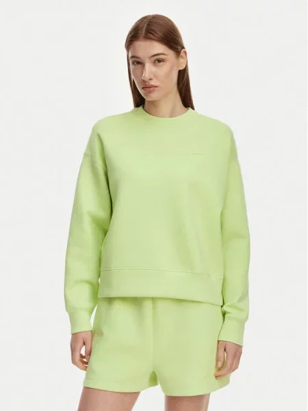 Lacoste Суитшърт Светлозелен Oversize